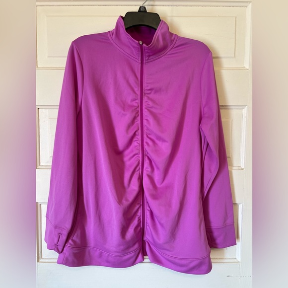 EMILY B FRONT ZIP JACKET - Picture 1 of 3
